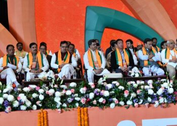 CM attends National Convention, JP Nadda highlights Tripura’s success