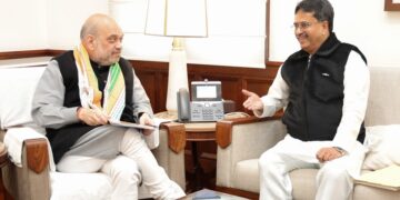 Chief Minister meets Union Home Minister and State President of All India BJP