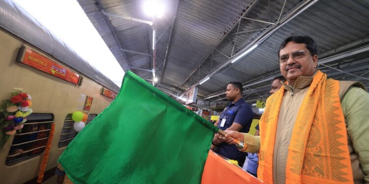 “Aastha Special” Train Commences Journey from Agartala to Ayodhya for Pilgrims