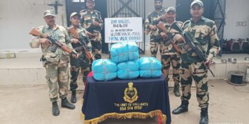 BSF Seizes 220 kg of Dry Cannabis and Valuable Clothes in Tripura Operations