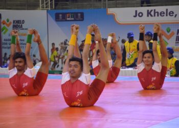 All India Yoga competition under Khelo India University Games kicks off in Agartala