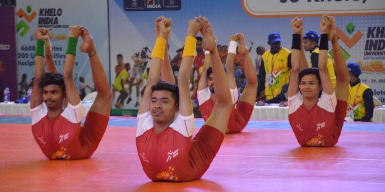 All India Yoga competition under Khelo India University Games kicks off in Agartala
