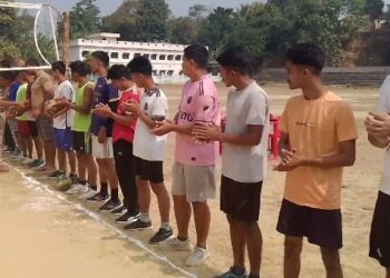 Police Public Friendly Volleyball Tournament Organized.