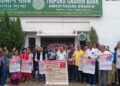 TGB stages protest