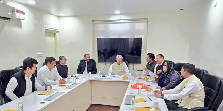 TPCC leaders meet Screening Committee at Delhi