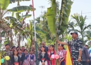 CAP CONDUCTED BY 124 BN CRPF.