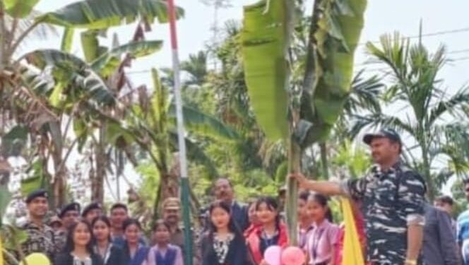 CAP CONDUCTED BY 124 BN CRPF.