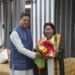 Bharatiya Janata Party Nominee Kriti  Meets  Chief Minister Dr. Manik Saha