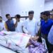 CM Visit to see injured MLA at GB Hospital