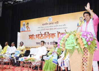 BJP holds an organizational meeting