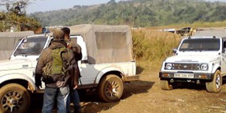 The East Khasi Hills police sounded high alert in Shillong.