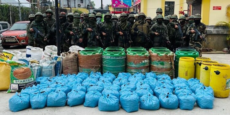 Assam Rifles Seize Marijuana