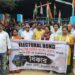 TPCC stages  protest demanding immediate disclosure of details regarding electoral bonds