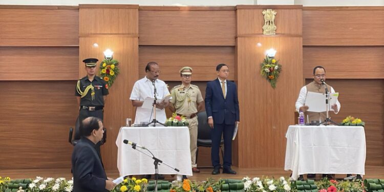 Tipra Matha Joins Ruling Coalition: Animesh Debbarma and Brishketu Debbarma Sworn In as Ministers