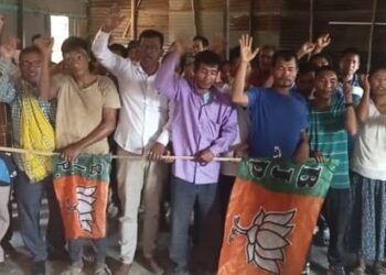 Quitting TMP 78 Voters Joined BJP In Ampi.       