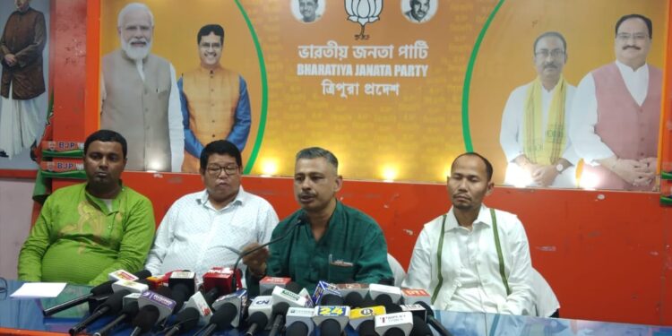 BJP Spokesperson Responds to Opposition Claims in Tripura Elections