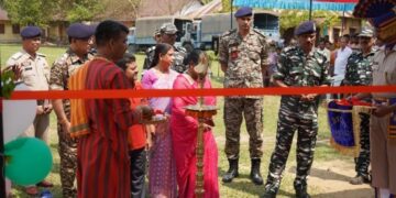 71 BN CRPF ORGANIZED CAP IN JIRANIA.