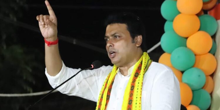 Biplab Kumar Deb Criticizes CPM’s Handling of Intellectuals