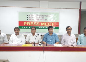 INDIA bloc doubts regarding the timeframe for implementing the tripartite agreement between TIPRA Motha party