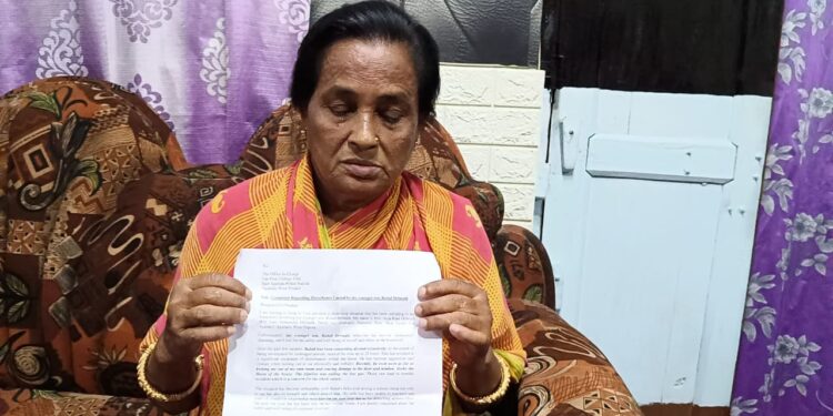 Family dispute: mother files complaint against son