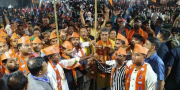 CM urges for BJP’s victory to maintain the momentum of development