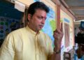 BJP Candidate Biplab Kumar Deb Casts Vote in West Tripura Constituency