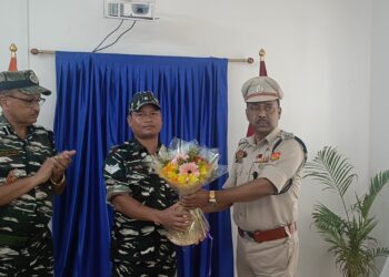 CRPF Jawan Honored for Compassionate Act During Elections