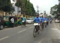 Cycle rally in Agartala promotes voter awareness and inclusivity in electoral process