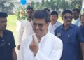 Chief Minister Professor (Dr.) Manik Saha Casts Vote in West Tripura Lok Sabha Elections