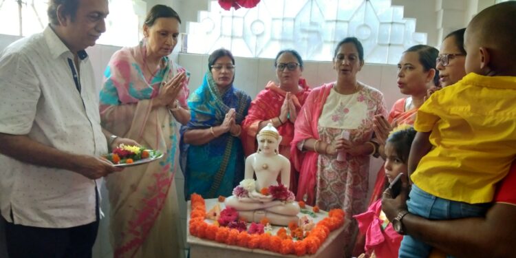 Jain community celebrates Mahavir jayanti in Agartala