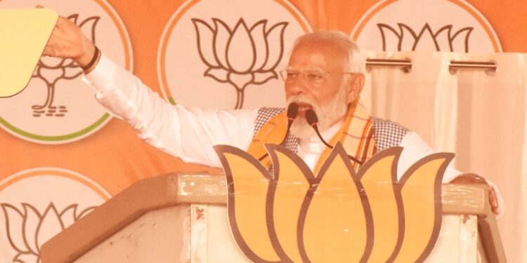 Prime Minister Modi Promises Further Development ahead of LS Election