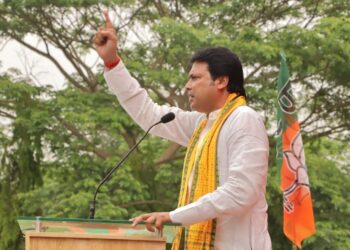 BJP Candidate Biplap Kumar Deb set target at Communists in Tripura Election Rally