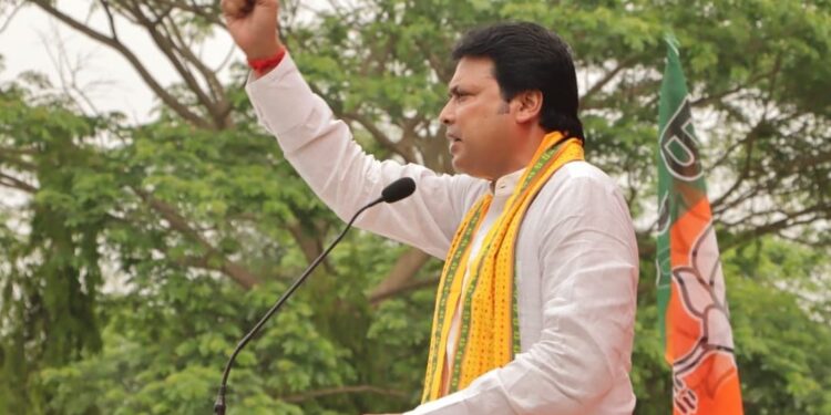 BJP Candidate Biplap Kumar Deb set target at Communists in Tripura Election Rally