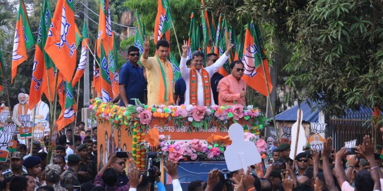 Saffron wave in Tripura as massive people support BJP’s rally: CM