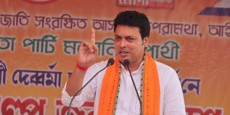 Communists used to collect contributions from the poor and loot them for 25 years: Biplab