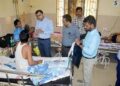 RO visits GB Hospital for  poll worker