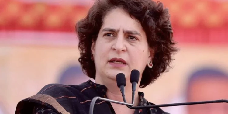 Congress Leader Priyanka Gandhi scheduled to visit Tripura on April 16