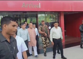 RSS chief Mohan Bhagwat arrives in Tripura on a six-day visit