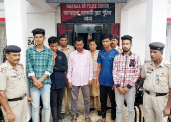 Four Arrested for Human Trafficking at Agartala Gate Railway Station
