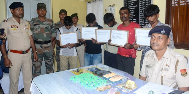 Five Youths Arrested in Drug Bust: 14 Grams of Brown Sugar Seized