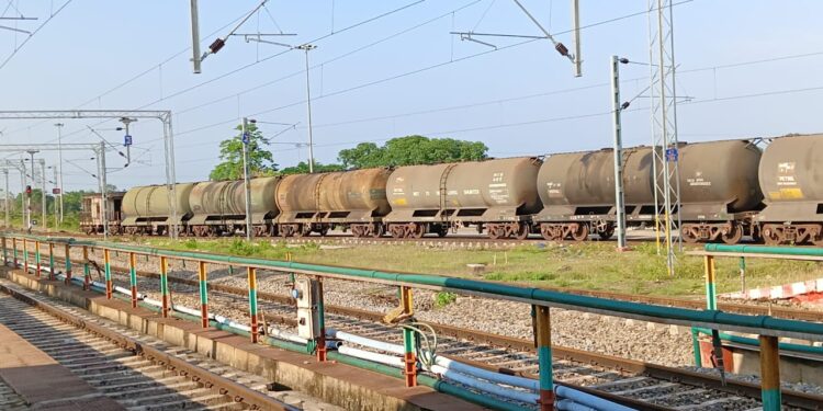 Goods Train Delivers Fuel to Tripura Amid Shortage Concerns