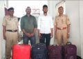 61 Kg Ganja Seized, Two Youths Arrested in Joint GRP-RPF Operation at Agartala Railway Station