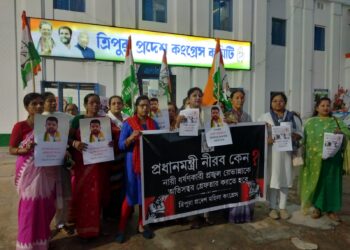 TPMC stages protest rally demanding immediate arrest of Hassan MP Prajwal Revanna