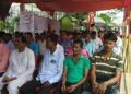 Migrant laborers of Brick stage  Klins protests