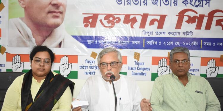 Congress Blames Government for Widespread Crisis in Tripura