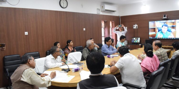 State-Wide Review Meeting on Paddy Procurement and Soil Health Cards