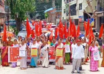 Tripura Anganwadi Workers and Helpers Demand Gratuity Payment and Job Reinstatement
