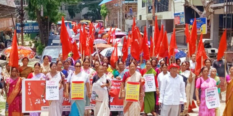 Tripura Anganwadi Workers and Helpers Demand Gratuity Payment and Job Reinstatement