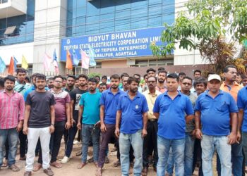 Electricity Linemen and Drivers in Bhturia Demand Improved Conditions