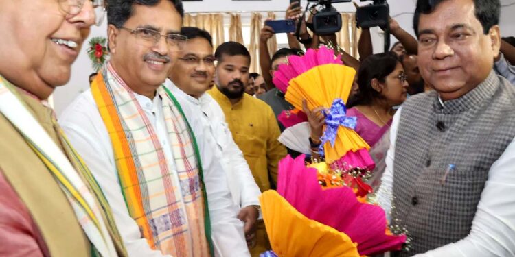 Newly elected MLA of Ramnagar sworn in